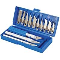 Silverline Tools 251094 - Juego de cúters y cuchillas- 16 piezas